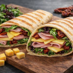 Ham kaas wrap